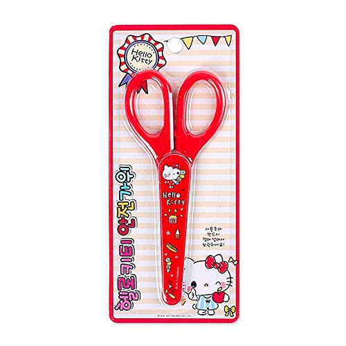Sanrio Hello Kitty Safety Kids Scissors : Kitty Loves Sweets (Red)