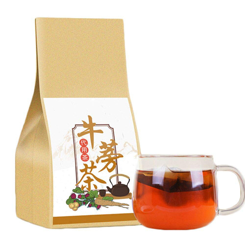 OUYANGHENGZHI Instant Herbals Teabags Burdock Root Tea Bag Niu Bang Cha Bao ???? 120g/4.23oz