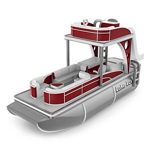 Hallmark Keepsake Christmas Ornament 2018 Year Dated, in The Summertime Pontoon Boat with Music Hallmark Keepsake Christmas Ornament 2018 Year Dated, in The Summertime Pontoon Boat with Music