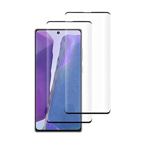 UPONEW for Samsung Galaxy S21 Plus Tempered Glass Screen Protector - [2 Pack] Tempered Glass Screen Protector Frontier Protective Protector Clear Cover for Samsung Galaxy S30 Plus S21 Plus
