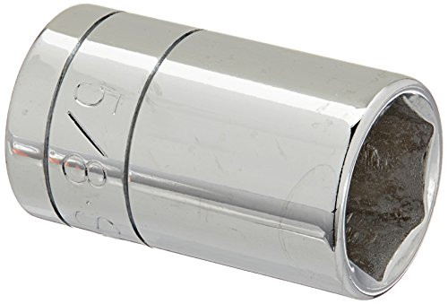 SK Hand Tool 41120 6 Point 5/8-Inch Standard Drive Socket, 1/2-Inch, Chrome
