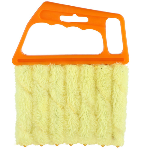 WLLHYF Blind Cleaner Duster Tool, 2Pcs Window Venetian 7 Finger Dusting Cleaner Tool Washable Hand-Held Blind Duster Brush for Wood Blinds Dust Dirt Window & Air Conditioner (Orange) WLLHYF Blind Cleaner Duster Tool, 2Pcs Window Venetian 7 Finger Dusting Cleaner Tool Washable Hand-Held Blind Duster Brush for Wood Blinds Dust Dirt Window & Air Conditioner (Orange)
