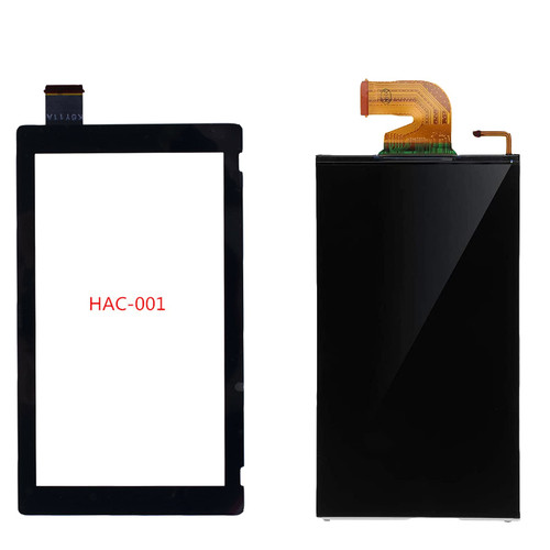 Replacement for Nintendo Switch Screen Replacement HAC-001 LCD Display Panel and V1 Touch Digitizer Screen Panel (HAC-001 V1 Touch+LCD)