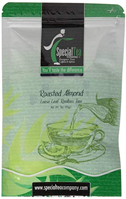 Special Tea Roasted Almond Rooibos Tea, Loose Leaf, 3 Ounce Special Tea Roasted Almond Rooibos Tea, Loose Leaf, 3 Ounce