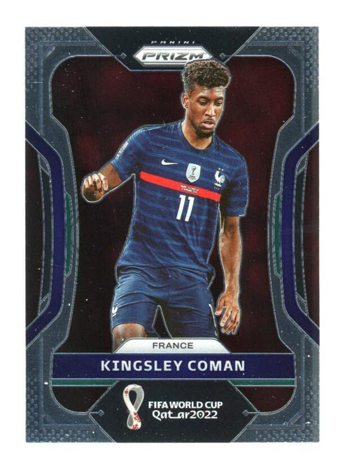 2022 PANINI PRIZM FIFA WORLD CUP QATAR #100 KINGSLEY COMAN FRANCE