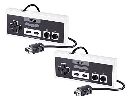 iMW Wired Gaming Controller for NES Classic Edition, 2-Pack - NES;