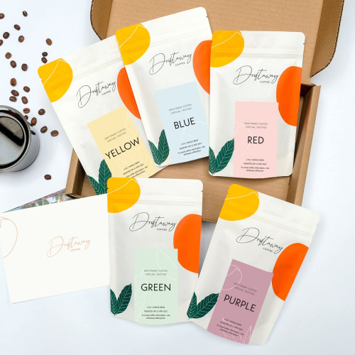 Driftaway Coffee - World Explorer's Coffee Sampler Subscription: 1.25 LBS