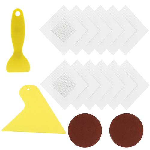 Moicstiy 12 PCS Drywall Repair Patch Kit, 2 inch Self Adhesive Aluminum Repair Patch Metal Sheetrock Ceiling Mesh Repair for Plasterboard Drywall Hole Repair Moicstiy 12 PCS Drywall Repair Patch Kit, 2 inch Self Adhesive Aluminum Repair Patch Metal Sheetrock Ceiling Mesh Repair for Plasterboard Drywall Hole Repair