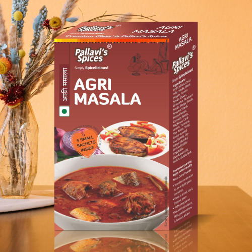 Agri Masala - Indian Spices Pack of 2, Each 50 gm Agri Masala - Indian Spices Pack of 2, Each 50 gm