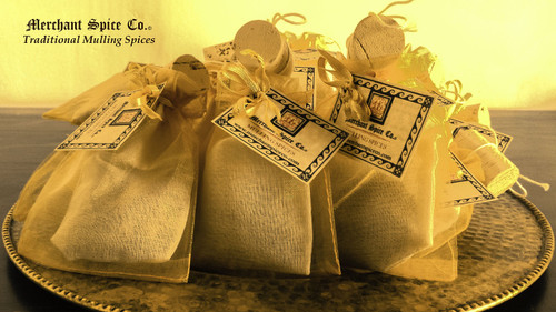 Traditional Mulling Spices from the Gift Set Collection by Merchant Spice Co~ 1 mulling spice bag