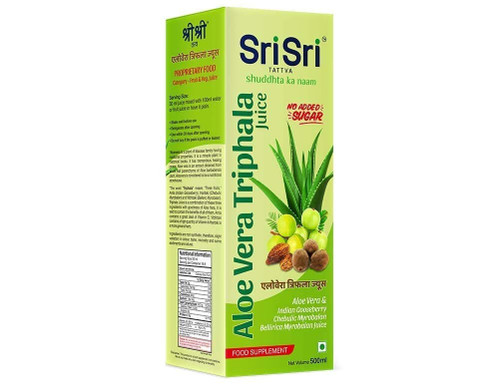 Sri Sri Tattva Aloe Vera Triphala Juice, 500ml