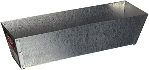 advance equipment mfg co 12g 12 -Inch Galvanized Steel Mud Pan