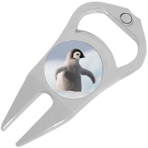 NewCharms Baby Penguin Golf Ball Marker Divot Repair Tool Bottle Opener