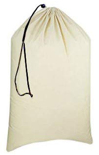 Gratico Laundry Bag 1 Pack Laundry Bag Extra Large Canvas Heavy Duty Laundry Bags Natural Cotton Multi Use Size 28''x 36'' Laundry Bag