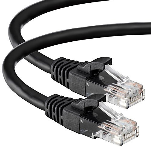 CAT6 Ethernet Cable, 40 ft - LAN, UTP (12.1 Meters) CAT 6, RJ45, Network, Patch, Internet Cable - 40 Feet