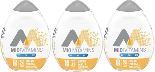 MiO Liquid Flavor Enhancer with Vitamins B3, B6, B12-3 Pack brought by Southwind Enterprises (Orange Vanilla) MiO Liquid Flavor Enhancer with Vitamins B3, B6, B12-3 Pack brought by Southwind Enterprises (Orange Vanilla)