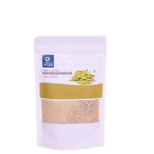 Essence of Life Herbal Jaggery with Ashwagandha - 100gm
