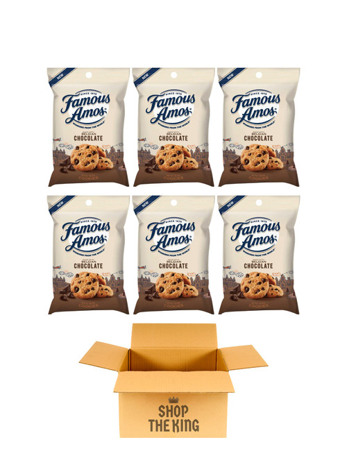 Famous Amos Wonders of the World Belgian Chocolate Chip Cookies (2 Ounce (Pack of 6)) Famous Amos Wonders of the World Belgian Chocolate Chip Cookies (2 Ounce (Pack of 6))