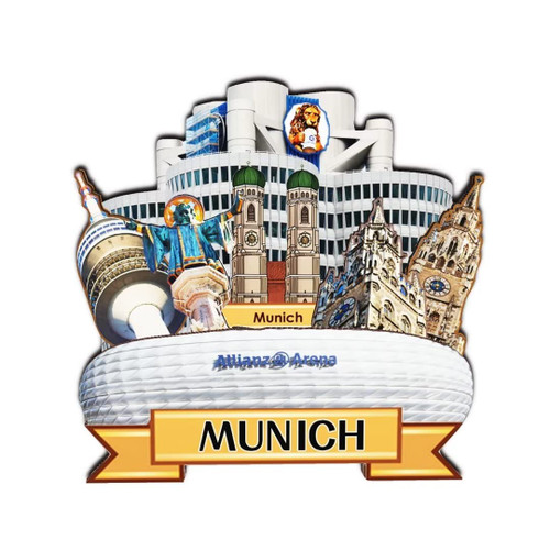 Munich Germany Fridge Magnet 3D Classic Wooden Refrigerator Magnets Landmark Handmade Craft Travel Souvenir Gift Collection Decoration -174 Munich Germany Fridge Magnet 3D Classic Wooden Refrigerator Magnets Landmark Handmade Craft Travel Souvenir Gift Collection Decoration -174