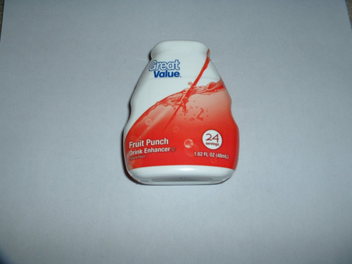 Great Value Liquid Water Enhancer Fruit Punch 1.62 Fl Oz. Great Value Liquid Water Enhancer Fruit Punch 1.62 Fl Oz.