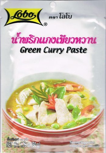 Lobo Green Curry Paste 1.76 Oz (Pack of 3)