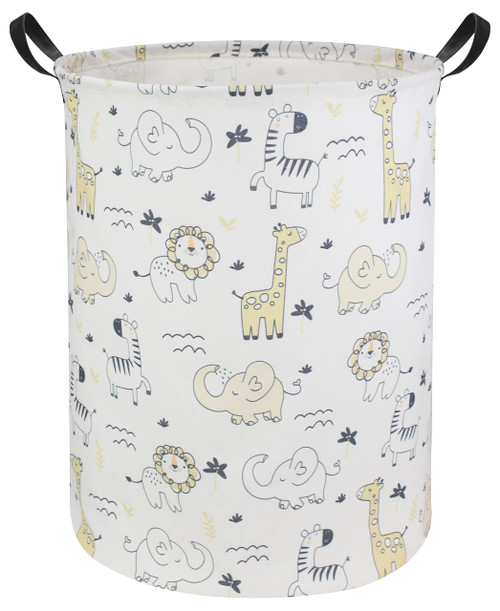 HIYAGON Baby Laundry Hamper Basket Baby Hamper for Nursery Boy and Girl Cute Kids Toys Storage Bin Organizer Animal Room Decor(Animals) HIYAGON Baby Laundry Hamper Basket Baby Hamper for Nursery Boy and Girl Cute Kids Toys Storage Bin Organizer Animal Room Decor(Animals)