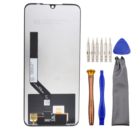 Complete Screen LCD Digitizer Touch Assembly Replacement for Xiaomi Redmi Note 7 Redmi Note 7 Pro M1901F7G with Tool Kit Black 6.3"