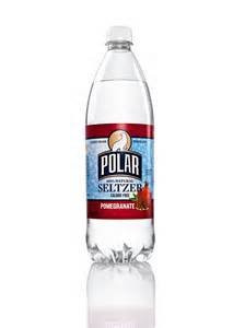 Polar 100% Natural Seltzer Water, Pomegranate, 33.8 Fl Oz. (Pack of 3)
