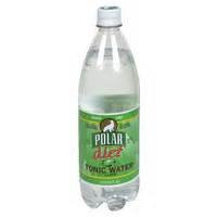 Polar Tonic Water, Lime, Diet, 1 Liter (Pack of 6)