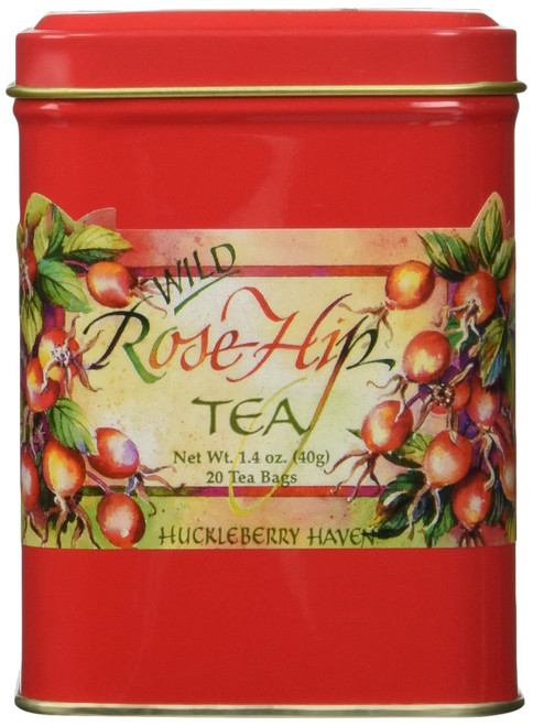 Taste The Wilderness Wild Rose Hip Tea Tin (20 Tea Bags)