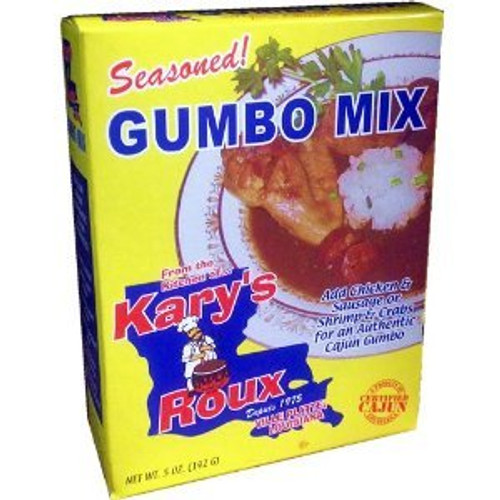 Kary's Roux Seasoned Gumbo Mix 5 OZ (Pack of 12) Kary's Roux Seasoned Gumbo Mix 5 OZ (Pack of 12)