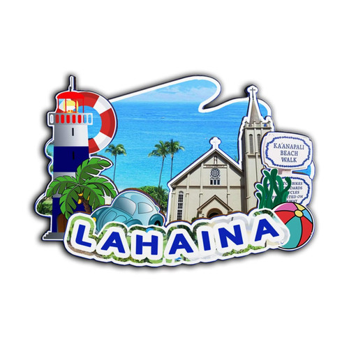 Lahaina Hawaii USA Magnet Fridge Magnet Wooden 3D Landmarks Travel Collectible Souvenirs Decoration Handmade -2680 Lahaina Hawaii USA Magnet Fridge Magnet Wooden 3D Landmarks Travel Collectible Souvenirs Decoration Handmade -2680