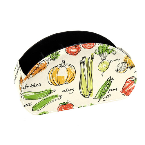 Lyetny Desktop Pen & Pencil Storage Cups Assorted Vegetables Pen Organizer Makeup Brush Holders Pencil Cup for Office College Home