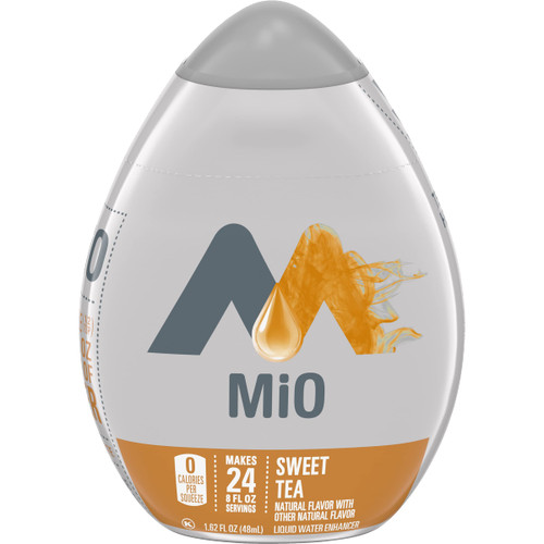 MiO Liquid Water Enhancer - makes 24 servings + Vitamins, 1.62 oz each, (Sweet Tea, Pack of 2)