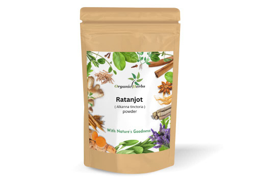 Organic Herbs Ratanjot Powder (Brown Pouch PWD 200g/7 Oz)