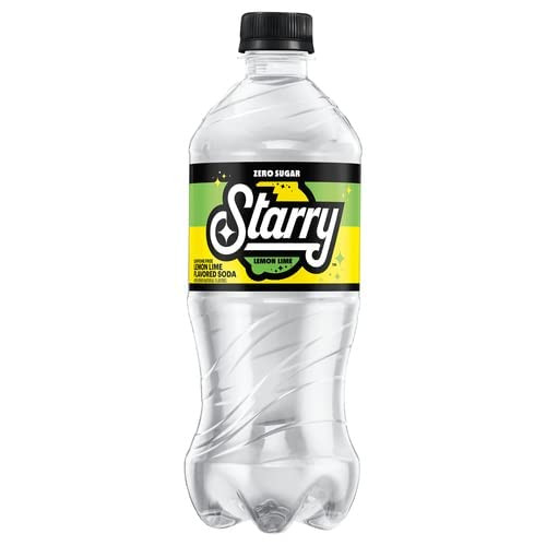 Starry Lemon Lime Zero Sugar 20 fl oz bottle (16 Pack)