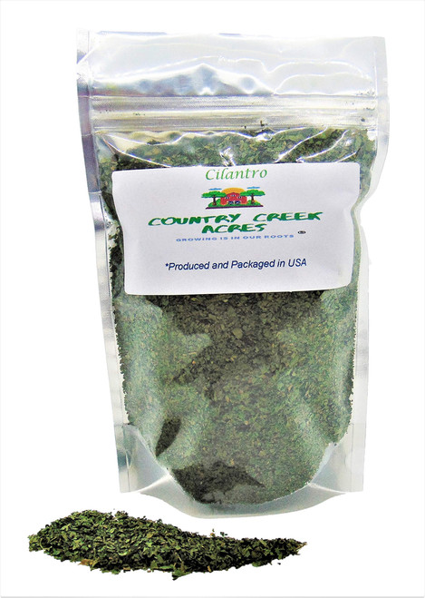 Cilantro , Dried and Choppped Cilantro spice, Non- Gmo, 2 oz package,Cilantro has a complex flavor with hints of pepper, sage and lemon.