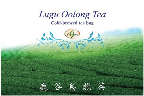 Teawan 60G Cold-Brewed Lugu Oolong Tea (10 of 6g teabags), Taiwan Alpine Lugu Oolong Loose Tea Leaves in 6g packs ??????????, Taiwan Oolong, Cold Brew Tea, Organic Loose Leaf, Oolong Teabags