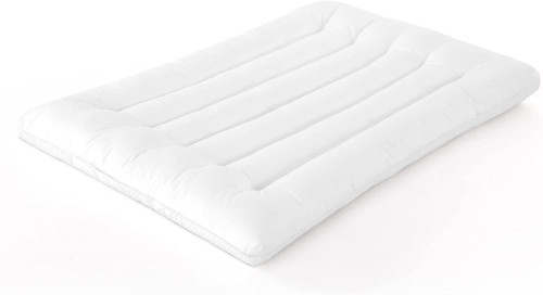 HOMBYS Thin Stomach Sleeper Bed Pillows for Sleeping, 2.75 Inch Thin Slim Flat Pillow for Stomach and Back Sleepers, Extra Low Profile Pillow, 18x30(Queen,Grey)