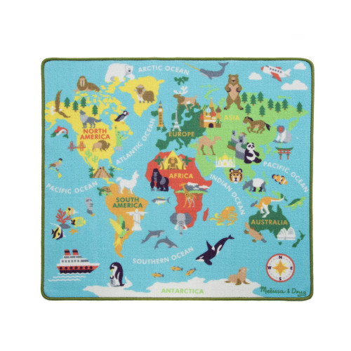 Melissa & Doug Round The World Travel Rug (FFP) Melissa & Doug Round The World Travel Rug (FFP)