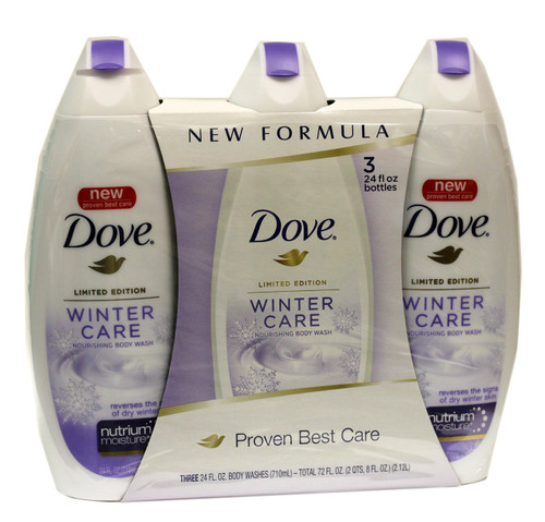 DOVE Winter Care Nourishing Body Wash 24-Ounce - 3-Pack DOVE Winter Care Nourishing Body Wash 24-Ounce - 3-Pack