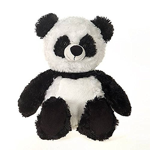 Fiesta Toys Black and White Panda Bear Plush Stuffed Animal Toy - 13"