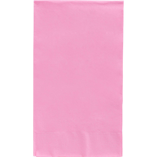 Amscan New Pink Big Party Pack 2-Ply Guest Towels - 8" x 4" - Pack of 40