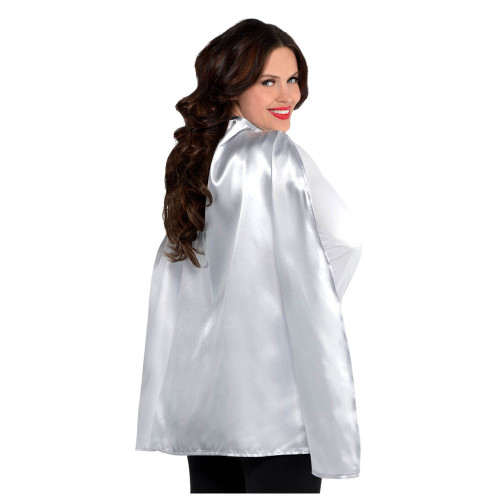 Amscan, Silver, Cape Costume, One Size, 1 Pc