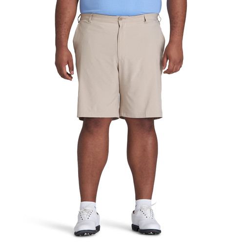 IZOD Men's Big & Tall Golf 9.5" Swingflex Stretch Straight Fit Short, Red Khaki BT, 52 Regular