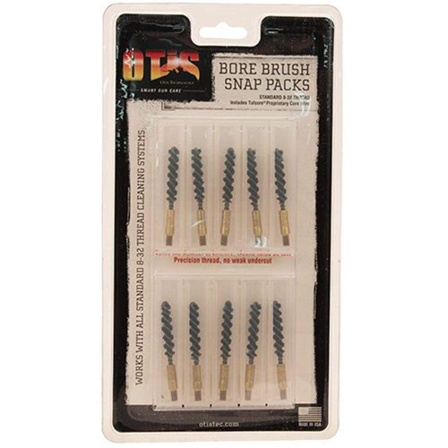 Otis Technologies FG-322-BP-N 10 Pack Nylon Bore Brushes, 22 Caliber