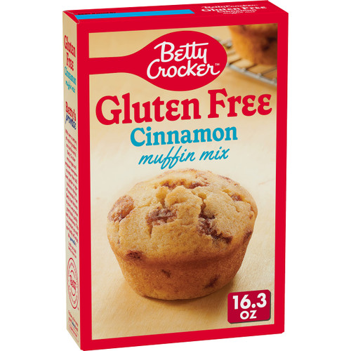 Betty Crocker Gluten Free Muffin Mix, Cinnamon, 16.3 oz