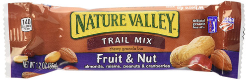 Nature Valley Chewy Fruit and Nut Granola Bars, Trail Mix, 1.2 oz, 48 ct Nature Valley Chewy Fruit and Nut Granola Bars, Trail Mix, 1.2 oz, 48 ct