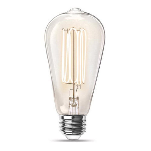 Feit Electric ST19 E26 (Medium) Filament LED Bulb Soft White 40 Watt Equivalence 2 pk