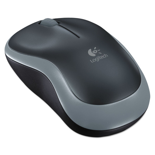 Logitech 910002225 M185 Wireless Mouse, Black (Log910002225)